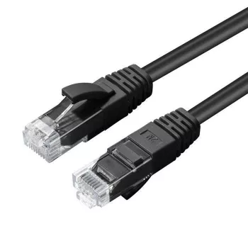 Cabo de rede Microconnect UTP5015S preto 1,5 m Cat5e U/UTP (UTP)