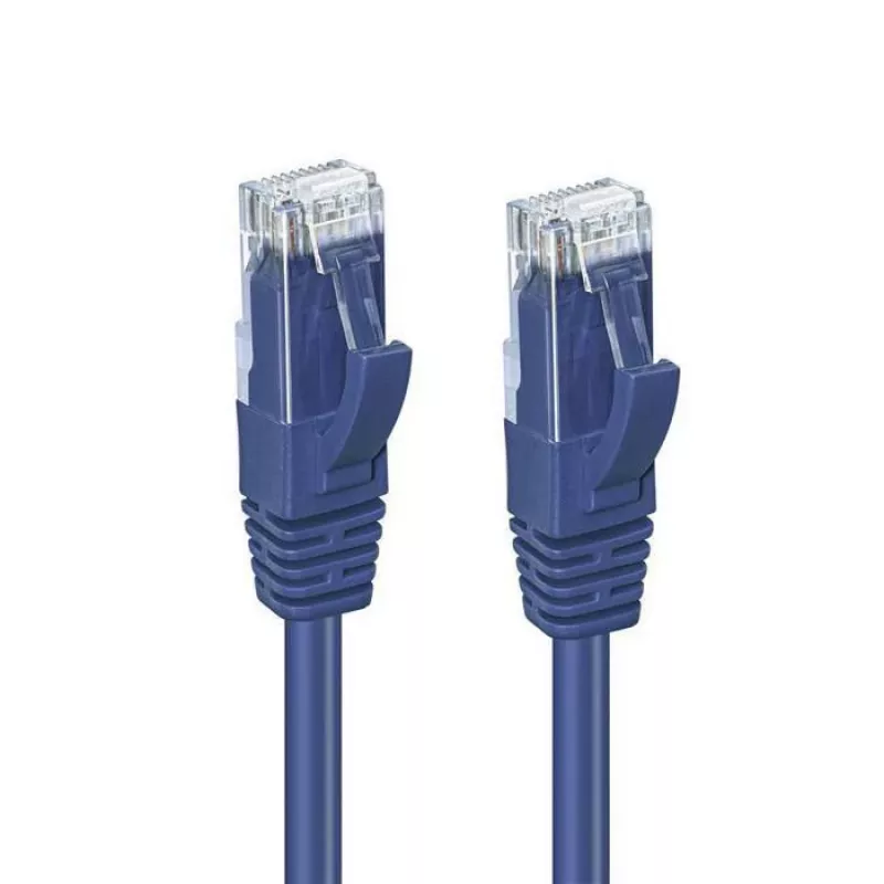 Microconnect UTP501B Cabo de rede U/UTP Cat5e, 1 m, azul