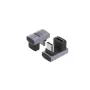 MicroConnect MC-USB4AG adaptador Premium USB4 3x2 USB-C com dupla angulação, 240 W, 40 Gbps