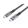 Cabo USB Microconnect USB3.2CC01.5 USB 3.2 Gen 2x2 1,5 m USB-C preto