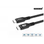 Cabo USB Microconnect MC-USBCC6 USB 3.2 Gen 2x2 6 m USB-C preto