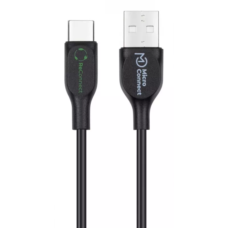 Cabo USB Microconnect ECO-USB3.1CCHAR2B USB 2.0 2 m USB A USB C preto