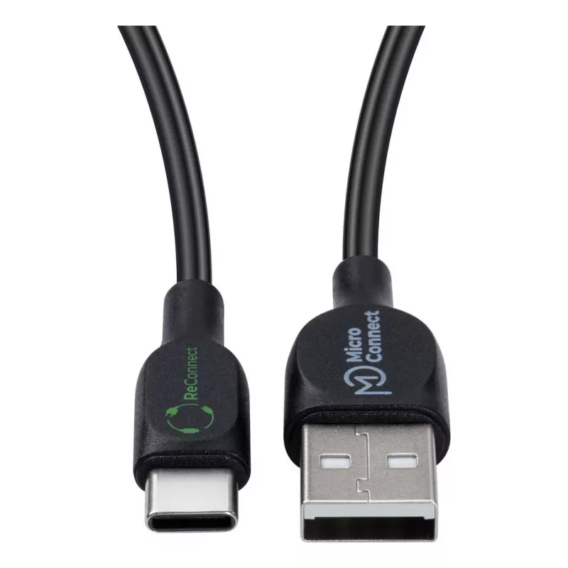 Cabo USB Microconnect ECO-USB3.1CCHAR2B USB 2.0 2 m USB A USB C preto
