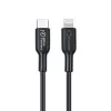 Cabo Lightning Microconnect ECO-USB3.1CL1 1 m preto ficha USB-C
