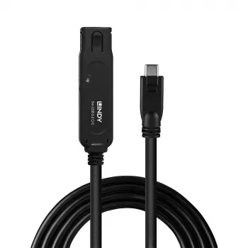 Cabo USB Lindy 43405 USB 3.2 Gen 2 (3.1 Gen 2) 5 m USB-C preto