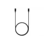Cabo Samsung USB Type-C para Type-C preto 1,8 m, 1,8 m, USB C, USB C, USB 2.0, preto