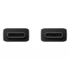 Cabo Samsung USB Type-C para Type-C preto 1,8 m, 1,8 m, USB C, USB C, USB 2.0, preto