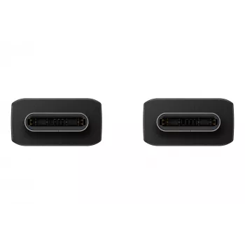 Cabo Samsung USB Type-C para Type-C preto 1,8 m, 1,8 m, USB C, USB C, USB 2.0, preto