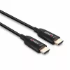 Lindy 38518 cabo HDMI híbrido de fibra ótica 8K60, 100 m, 4K 120 Hz, preto