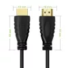 Techly ICOC HDMI2-4-060 cabo HDMI 2.0 High Speed com Ethernet, A/A macho/macho, 4K 60Hz, 6 m, preto