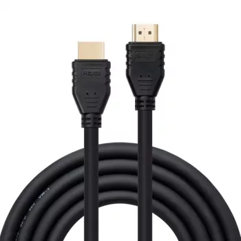 Cabo HDMI Lindy 2 m 4K@60Hz, HDMI Type-A macho–macho, HDMI 2.1, 18 Gbit/s, contactos dourados, preto