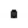 Conector Keystone Inline EQUIP Cat.6A não blindado, RJ-45, formato plano, preto, 8 unid.