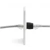 Conector Keystone Inline EQUIP Cat.6A não blindado, RJ-45, formato plano, preto, 8 unid.