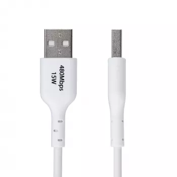 Cabo de Carregamento USB-A para USB-C StarTech.com 1m, Carregar e Sincronizar, 3A, USB 2.0, Bainha TPE – Cabo de Carregamento USB Branco