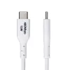 Cabo de Carregamento USB-A para USB-C StarTech.com 1m, Carregar e Sincronizar, 3A, USB 2.0, Bainha TPE – Cabo de Carregamento USB Branco