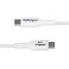 Cabo de Carregamento USB-A para USB-C StarTech.com 1m, Carregar e Sincronizar, 3A, USB 2.0, Bainha TPE – Cabo de Carregamento USB Branco