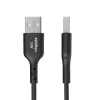Cabo de Carregamento USB-A para USB-C StarTech.com 3ft (1m), Carregar e Sincronizar, 3A, USB 2.0, Bainha TPE – Cabo de Carregamento USB Preto