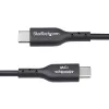 Cabo de Carregamento USB-A para USB-C StarTech.com 3ft (1m), Carregar e Sincronizar, 3A, USB 2.0, Bainha TPE – Cabo de Carregamento USB Preto