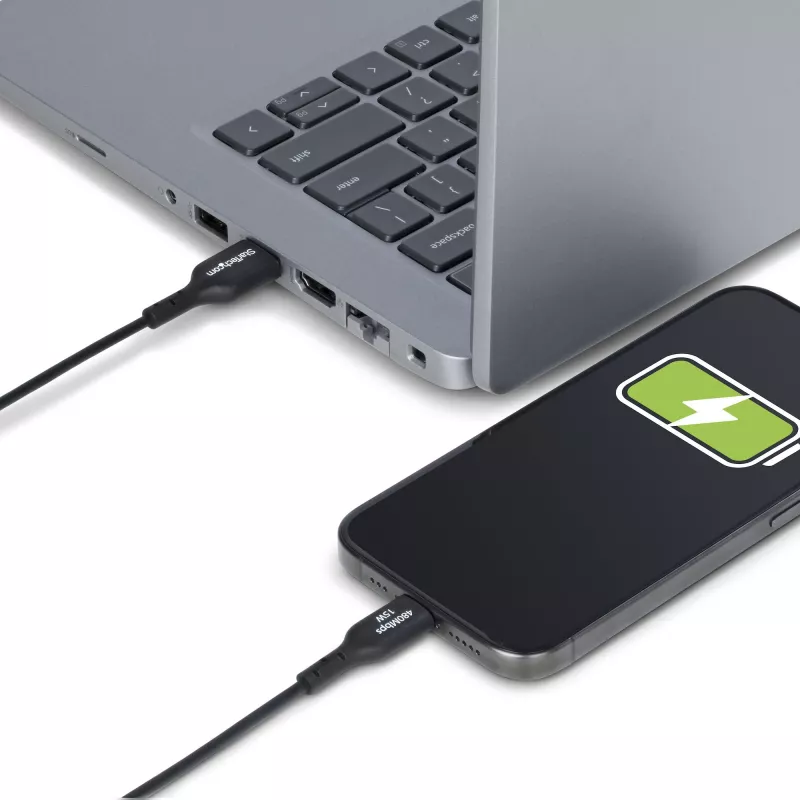 Cabo de Carregamento USB-A para USB-C StarTech.com 3ft (1m), Carregar e Sincronizar, 3A, USB 2.0, Bainha TPE – Cabo de Carregamento USB Preto
