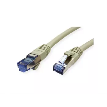 Cabo de Rede VALUE 21.99.0859 RJ-45 Cat6a 0,15m Cinzento