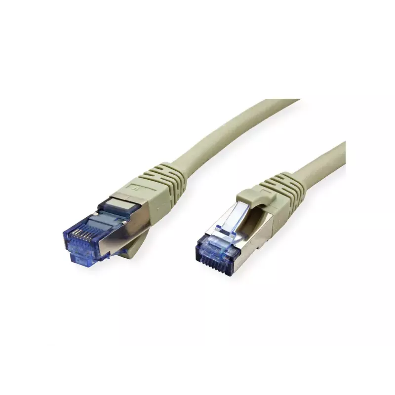 Cabo de Rede VALUE 21.99.0859 RJ-45 Cat6a 0,15m Cinzento