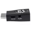 Manhattan 151542 microconversor de HDMI para VGA, preto