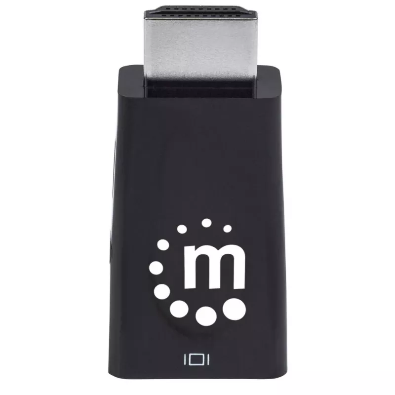 Manhattan 151542 microconversor de HDMI para VGA, preto