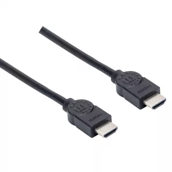 Cabo HDMI Manhattan HDMM150CM 4K@30Hz 1,5 m macho para macho preto