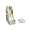 Conector fêmea keystone Cat.6 blindado sem ferramentas Equip 767213