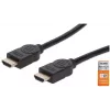 Cabo HDMI macho para macho Manhattan HDMM2MP 1,8 m preto