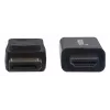 Cabo DisplayPort 1.1 para HDMI Manhattan, 1080p@60Hz, 1,8 m, macho para macho, DP com bloqueio, preto, não bidirecional, três anos de garantia
