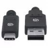 Cabo USB-C para USB-A Manhattan 354974 2 m macho para macho