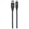 Cabo USB-C para USB-A Manhattan 354974 2 m macho para macho