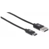 Manhattan 354936 cabo de USB-C para USB-A, USB 2.0, 3 m, macho/macho, preto