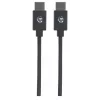 Cabo USB-C para USB-C Manhattan, 2 m, macho para macho, preto, 480 Mbit/s (USB 2.0), 3 A, Hi-Speed USB, garantia vitalícia, equivalente a USB2CC2M