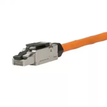 Cabo de rede LogiLink MP0040 ficha RJ-45 1 m preto metálico