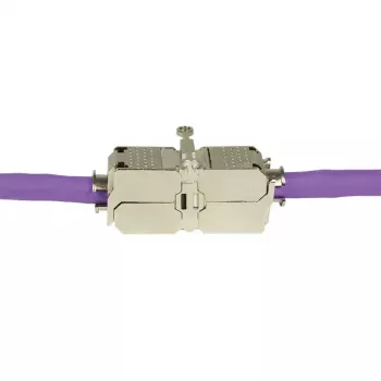 Conector de cabo LogiLink MP0041 cabo padrão RJ-45 metálico