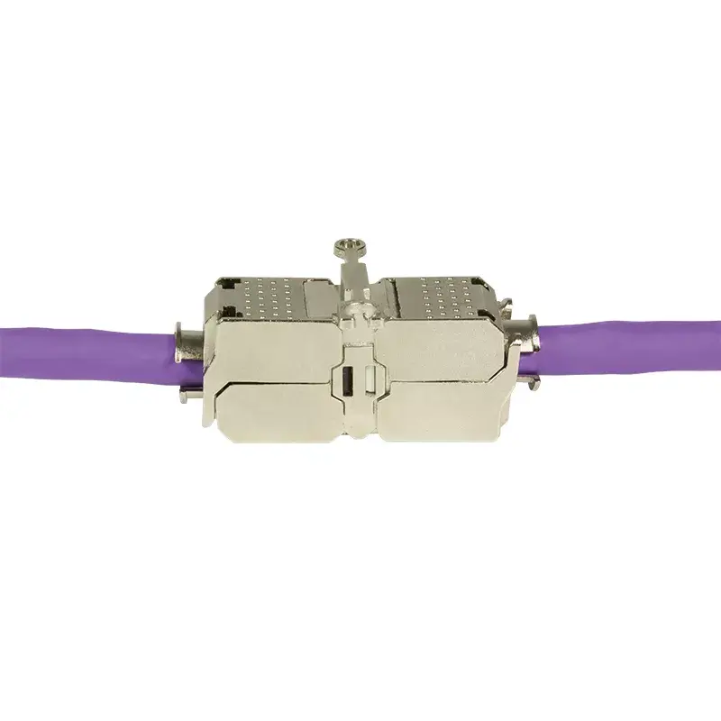 Conector de cabo LogiLink MP0041 cabo padrão RJ-45 metálico