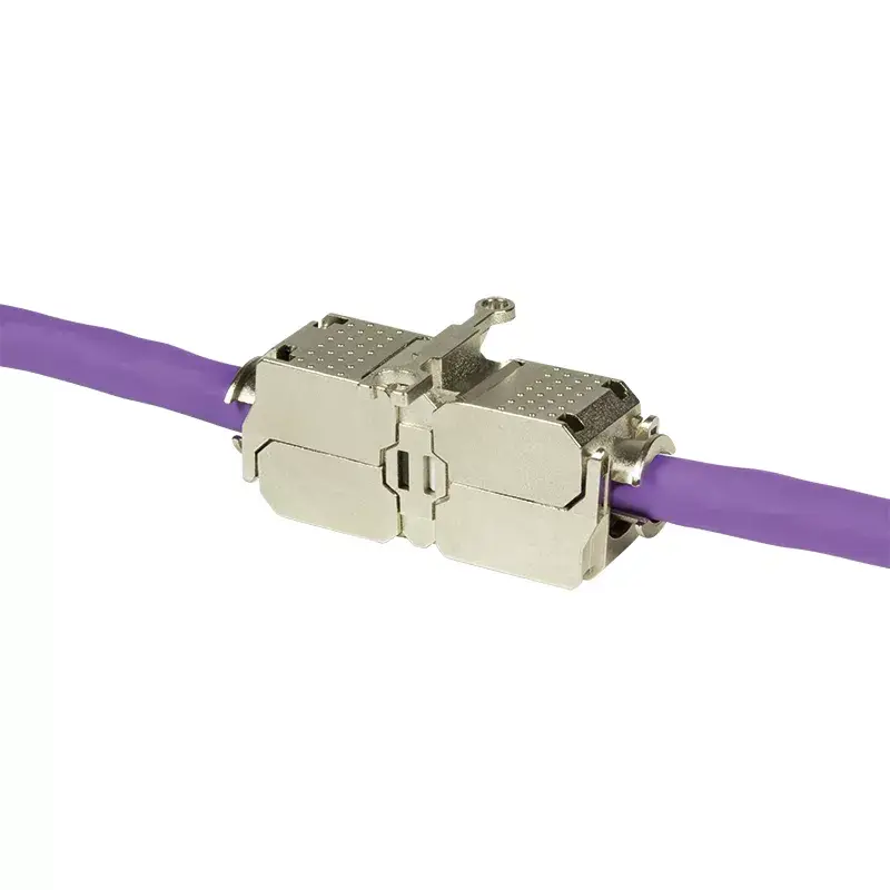 Conector de cabo LogiLink MP0041 cabo padrão RJ-45 metálico