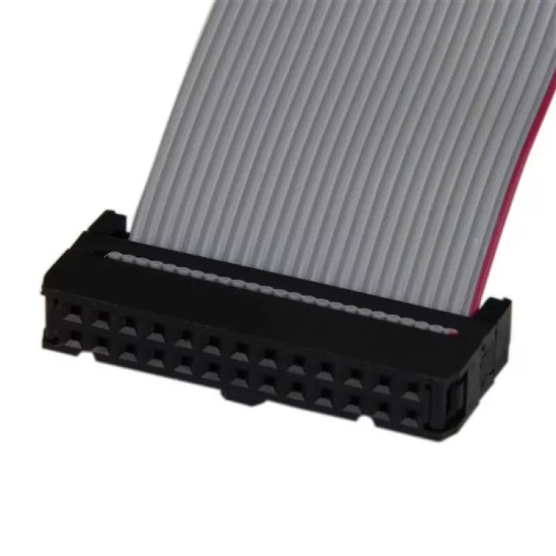 Adaptador de cabo de porta paralela de perfil baixo de 16 polegadas StarTech.com com chapa de slot – DB25 (F) para IDC26