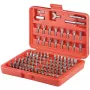Conjunto de pontas 100 unid., MicroConnect 77045 – sortido com 100 pontas de parafusadeira para fixação e reparação