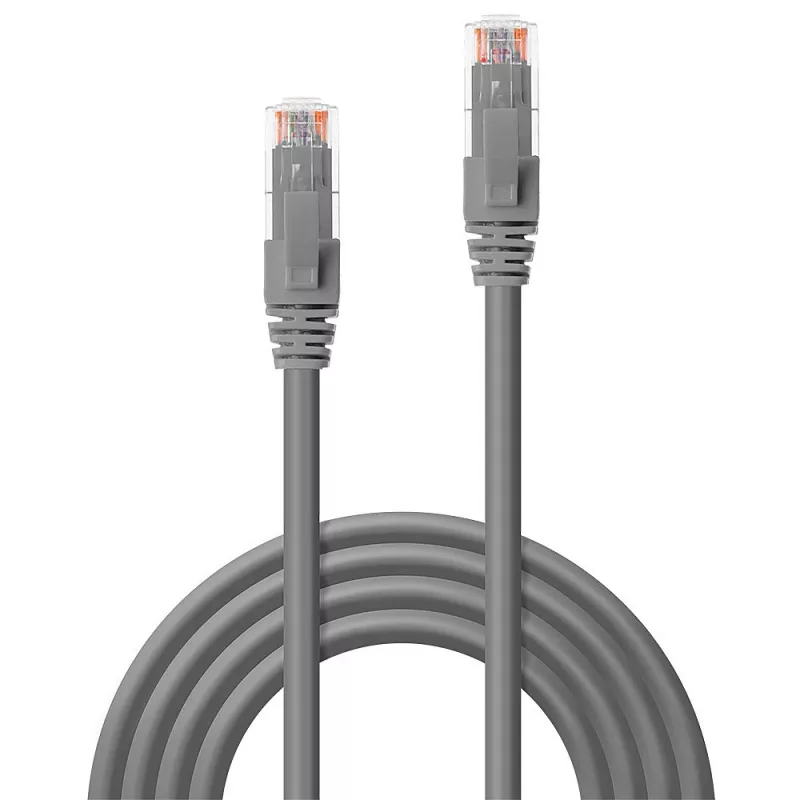 Cabo de rede Lindy 45410 cinzento 30 m Cat6 U/UTP (UTP)