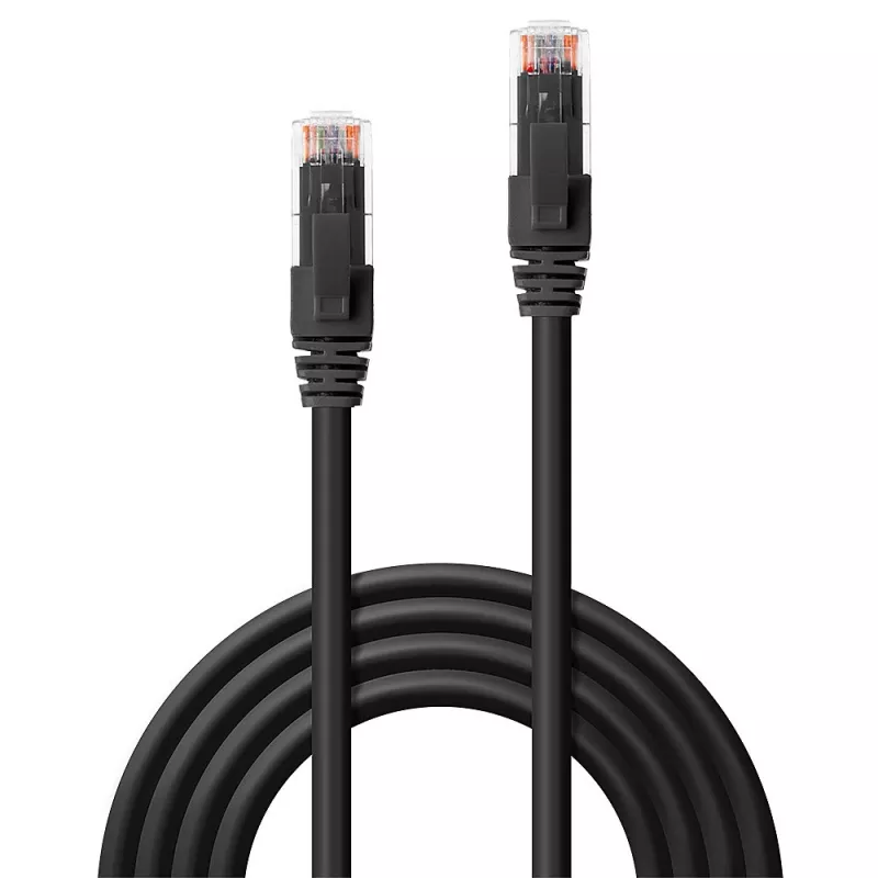 Cabo de rede Lindy 45430 preto 0,3 m Cat6 U/UTP (UTP)