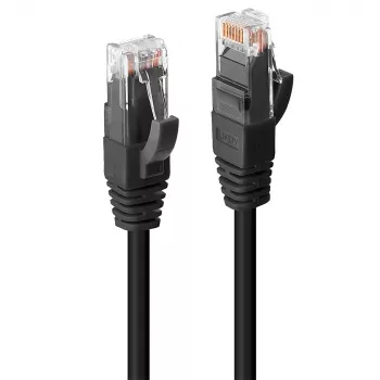 Cabo de rede Lindy 45436 preto 7,5 m Cat6 U/UTP (UTP)