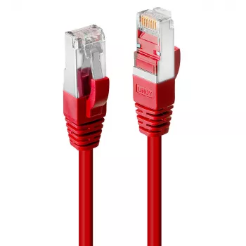 Cabo de rede Lindy Cat.6 SSTP/S/FTP PIMF Premium 0,3 m vermelho
