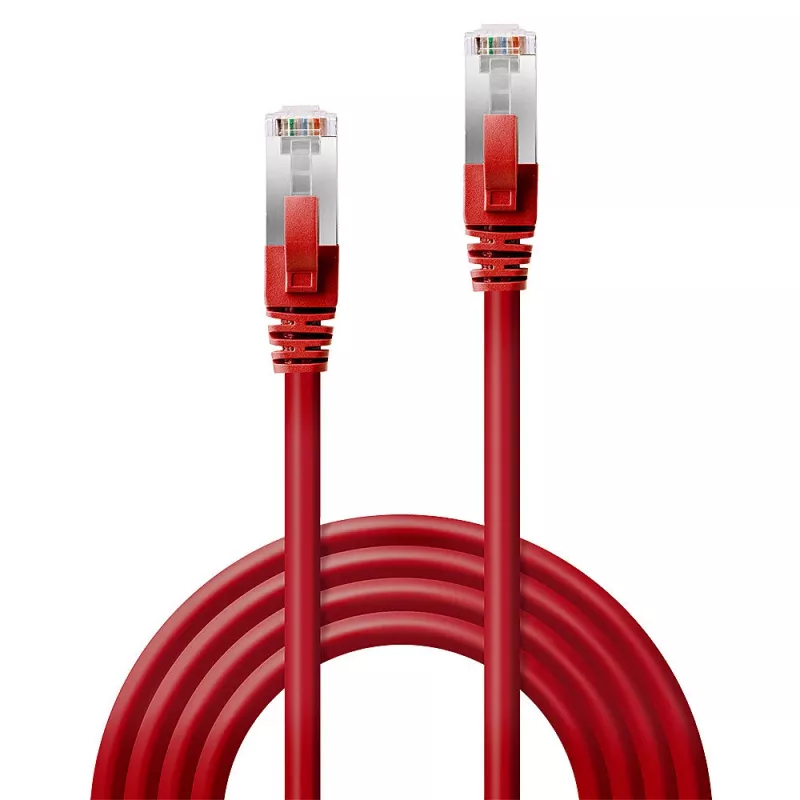 Cabo de rede Lindy 45624 vermelho 3 m Cat6 S/FTP (S-STP)