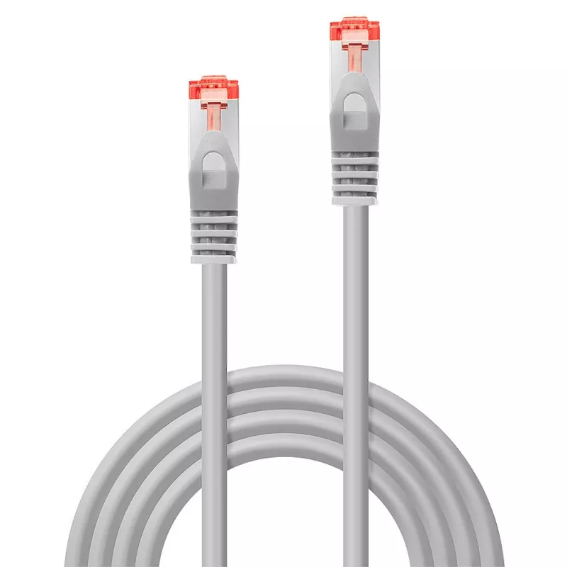 Cabo de rede Lindy 47347 Cat6 S/FTP, 7,5 m, cinzento