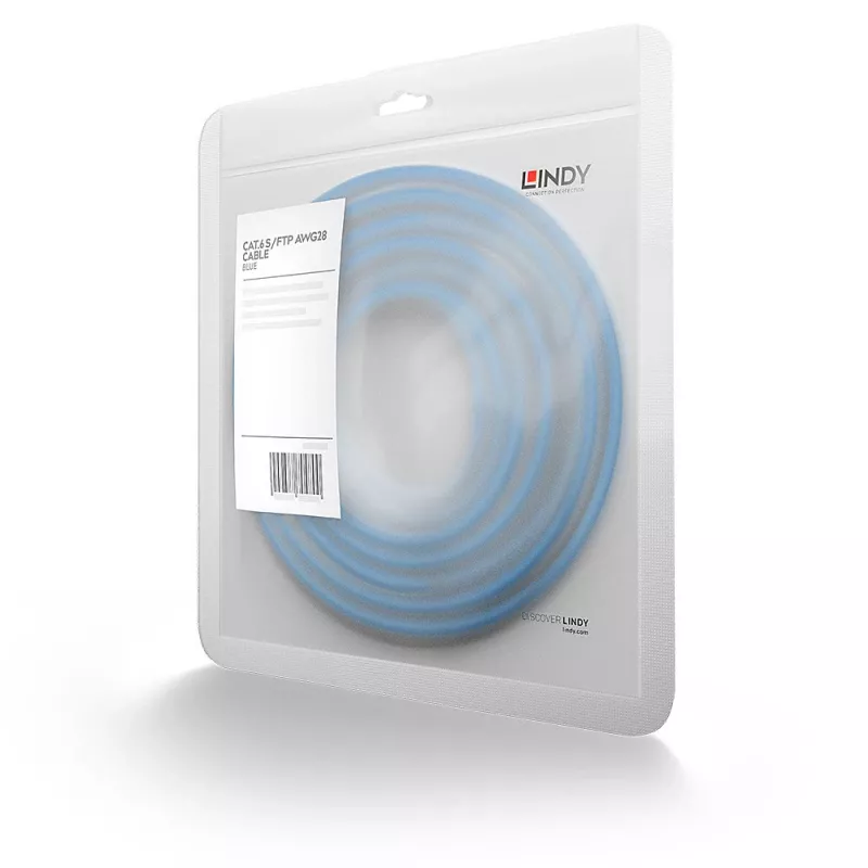 Lindy 47357 cabo patch Cat6 S/FTP, 7,5 m, azul