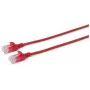 Microconnect V-UTP610R-SLIM cabo patch Cat6 U/UTP fino, 10 m, vermelho