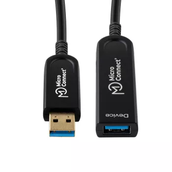 Microconnect MC-USB3.0AAF25AOP Cabo USB USB 3.2 Gen 2 (3.1 Gen 2) 25 m USB A preto
